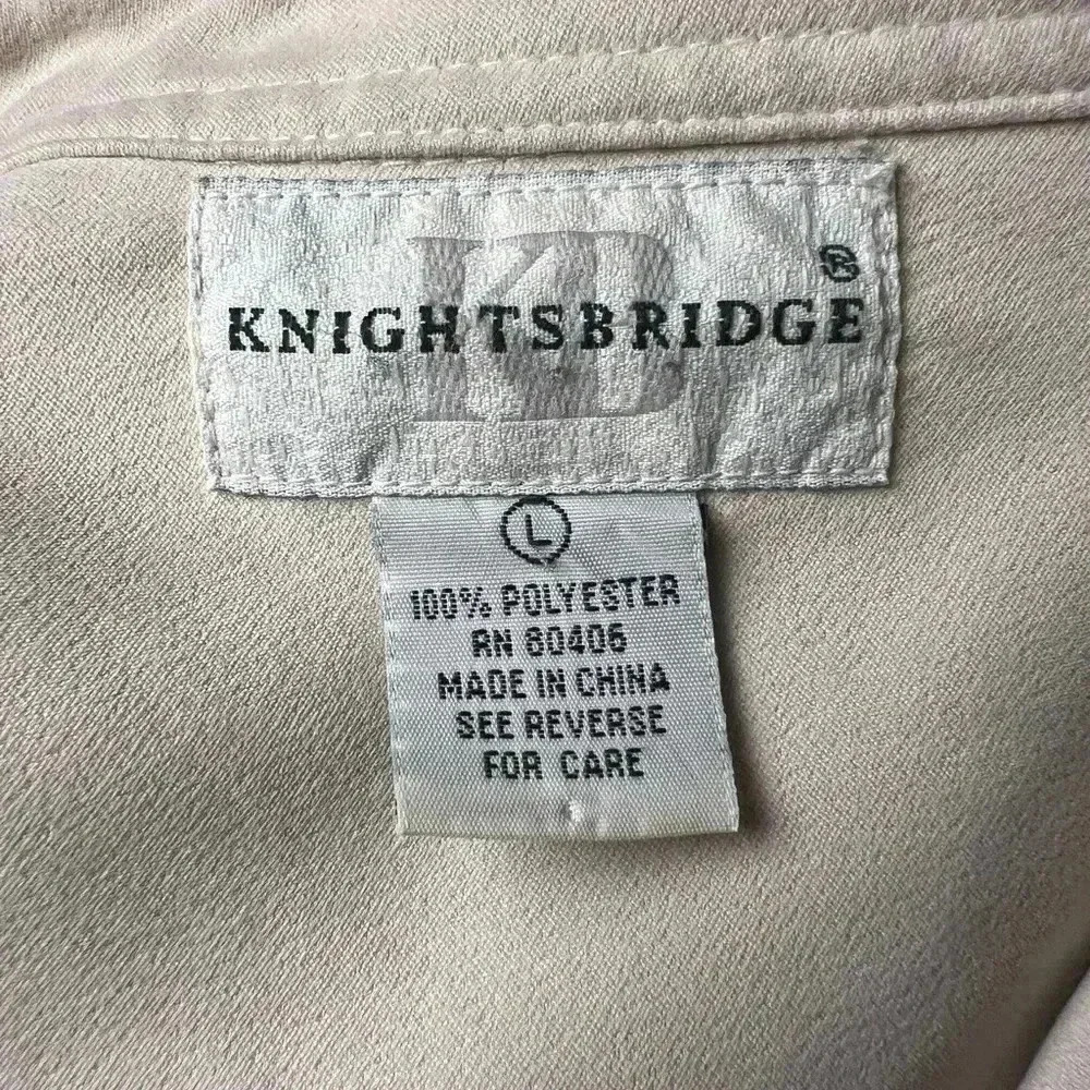 Knightsbridge Collared Button Down Size Large - Picture 3 of 3